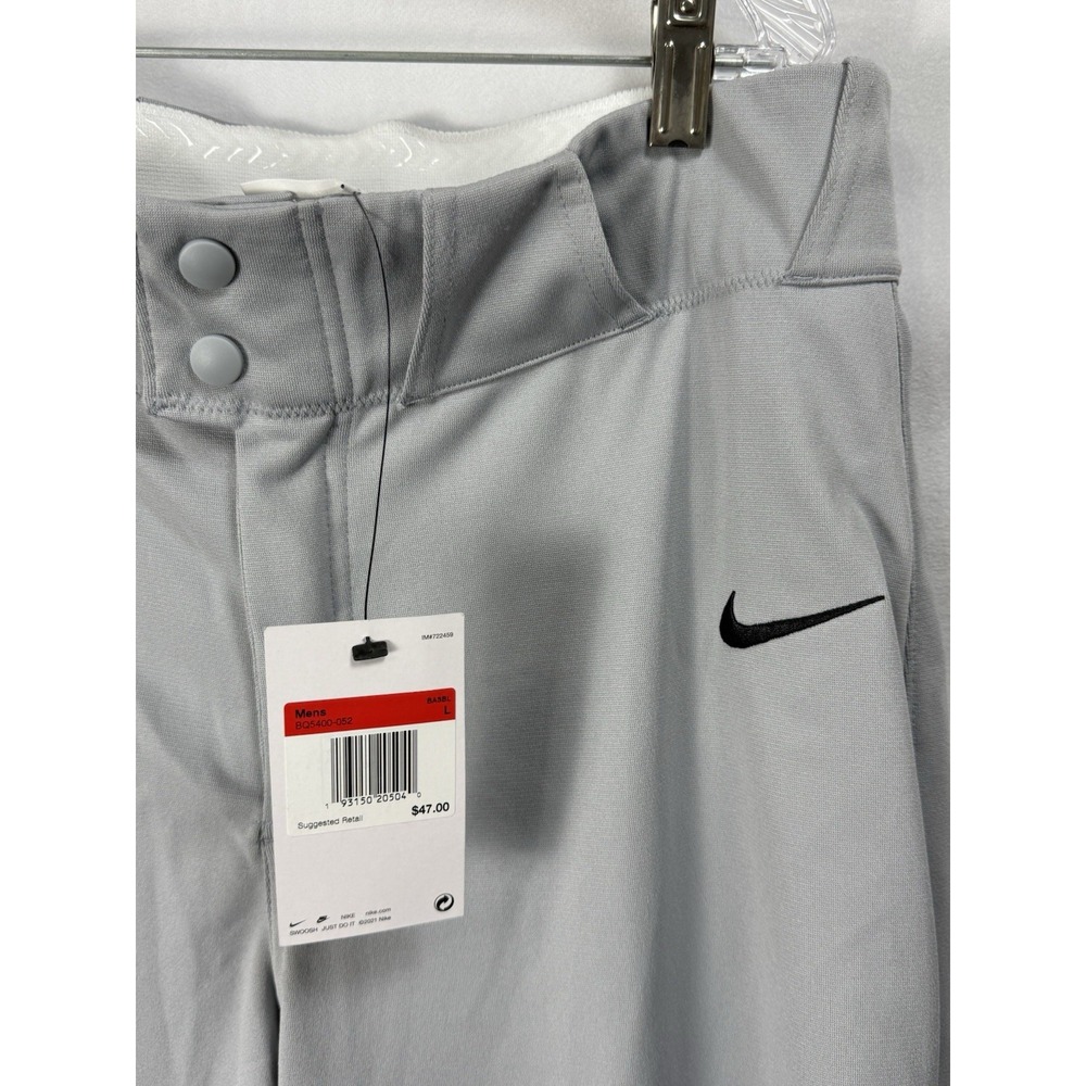 NEW Nike Vapor Select Baseball Knicker 3/4 Pants Gray BQ5400-052 Men's MSRP $47 - Picture 2 of 7